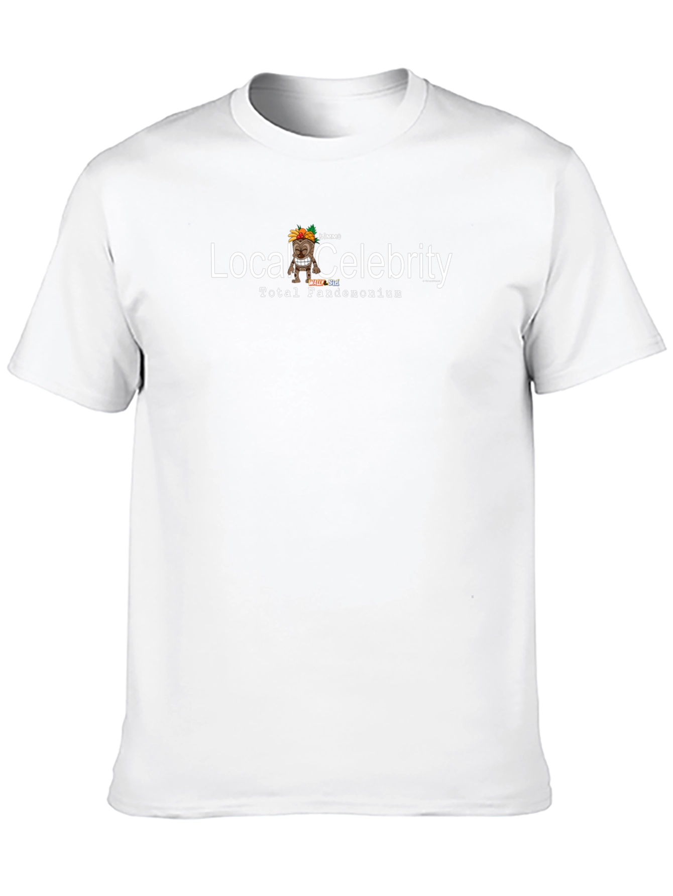 Local Celebrity Total Pandemonium Black Graphic Tee