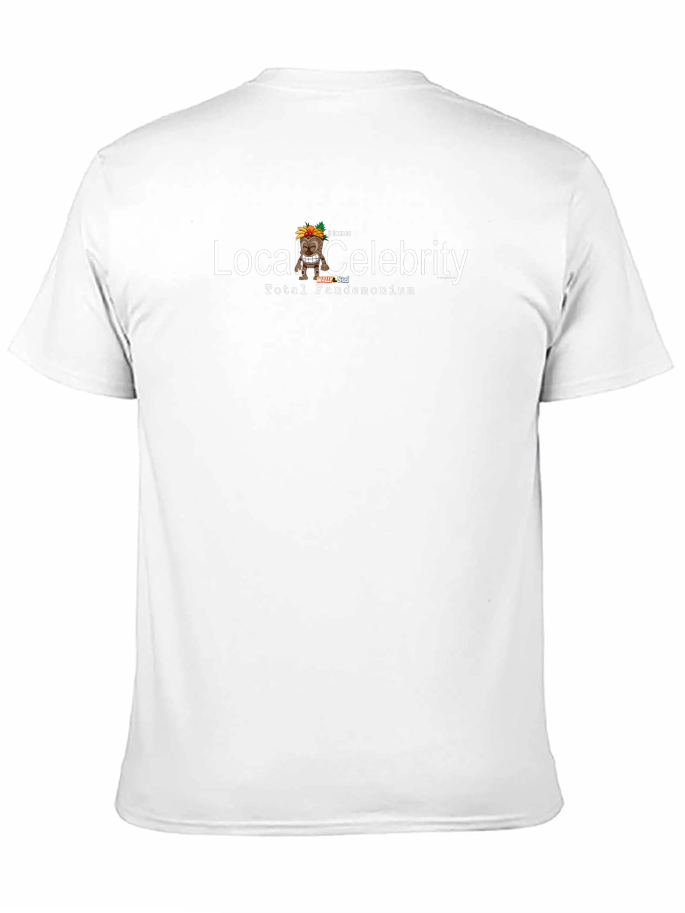 Local Celebrity Total Pandemonium Black Graphic Tee