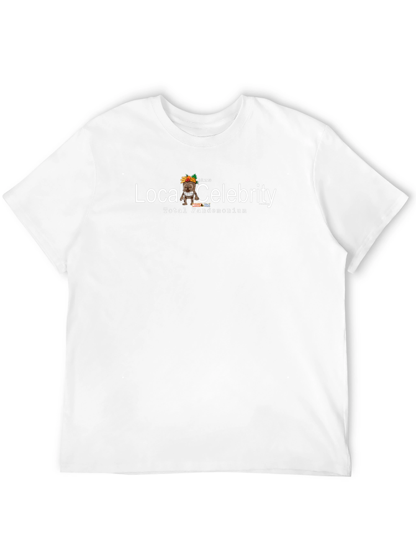 Local Celebrity Total Pandemonium Black Graphic Tee
