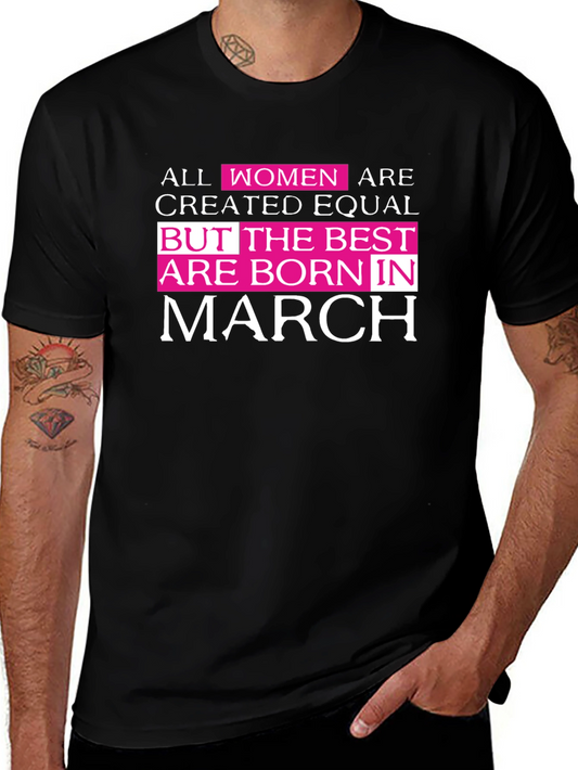 Best Women Born In March Graphic Tee