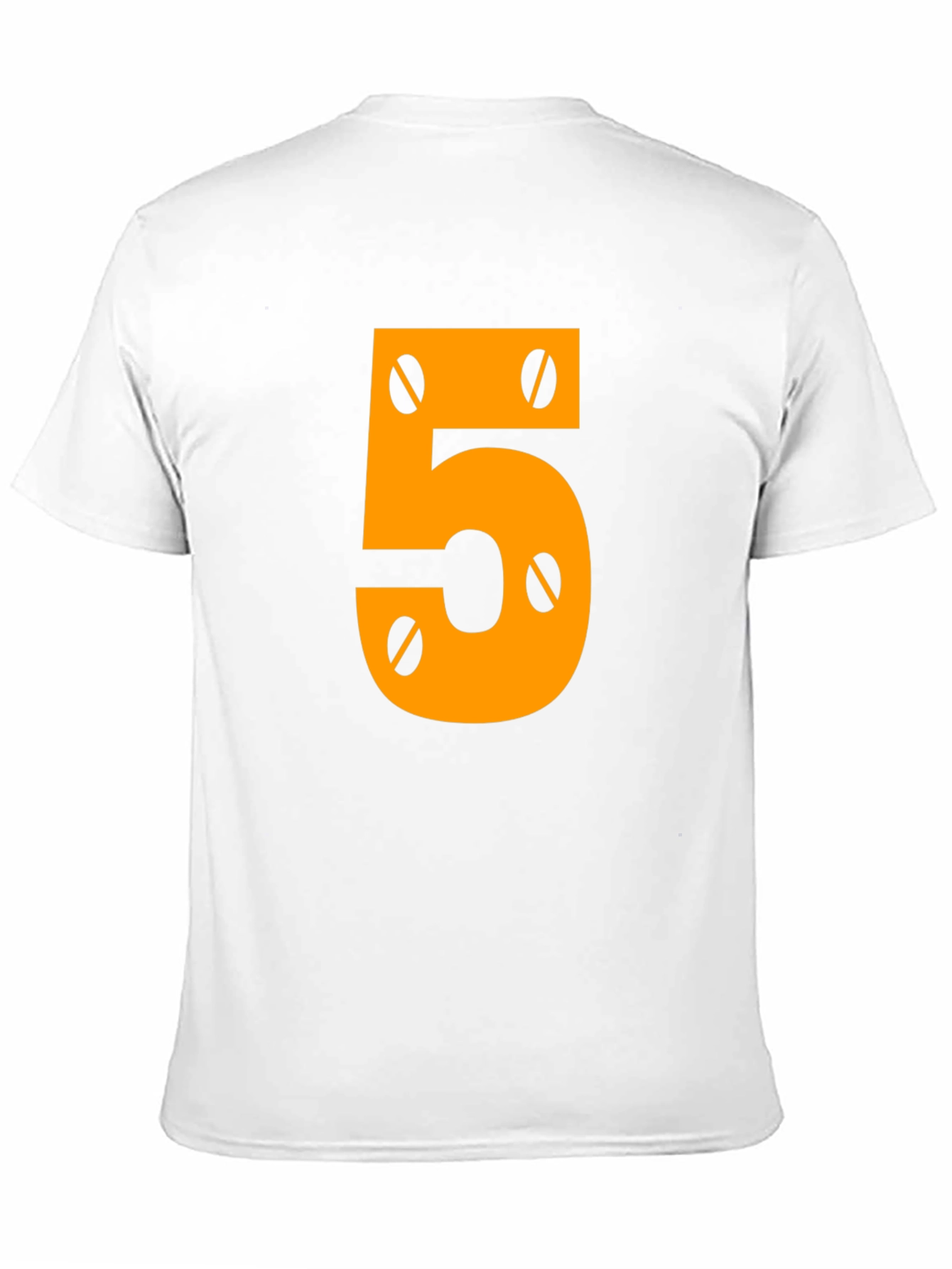 Number 5 Mechanic Style Graphic Tee