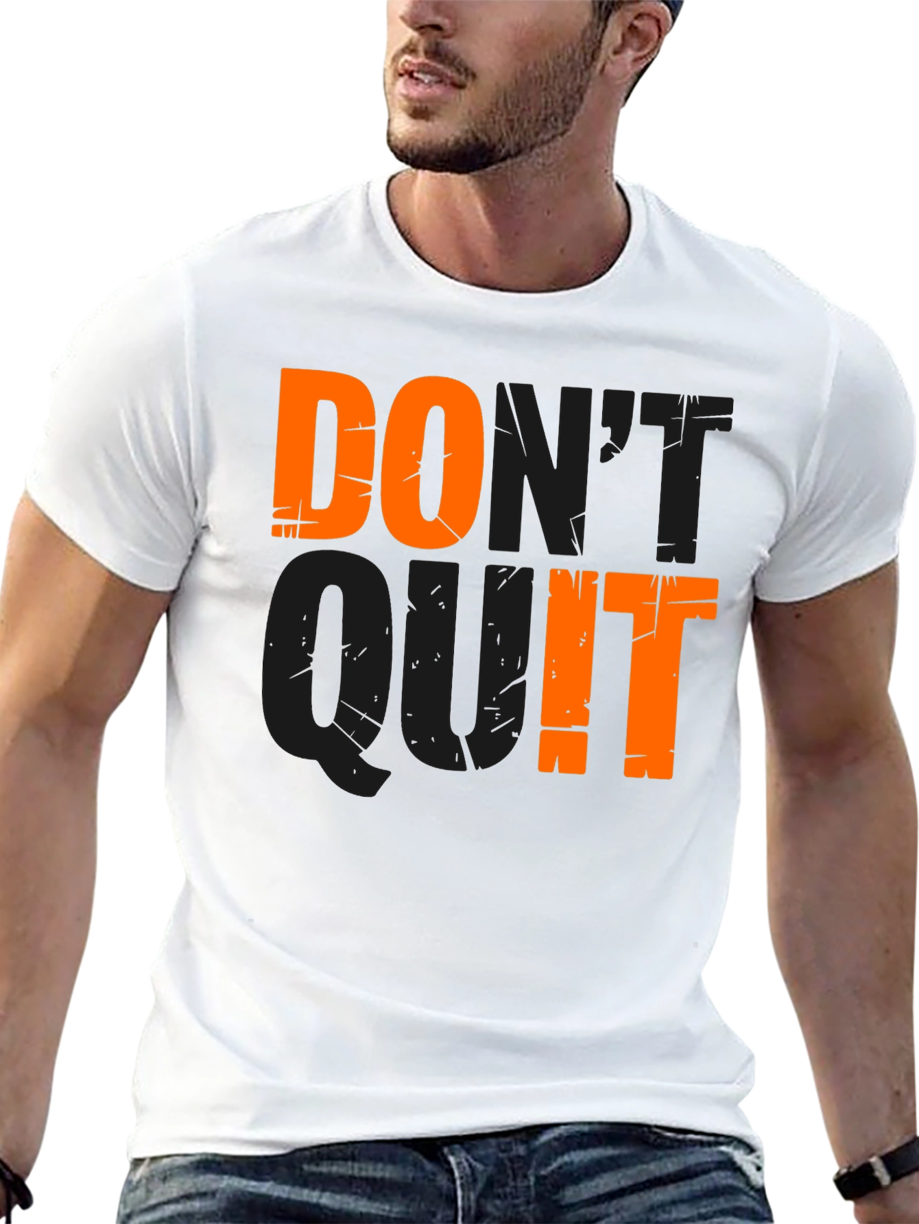 Dont Quit - Motivational Graphic T-Shirt