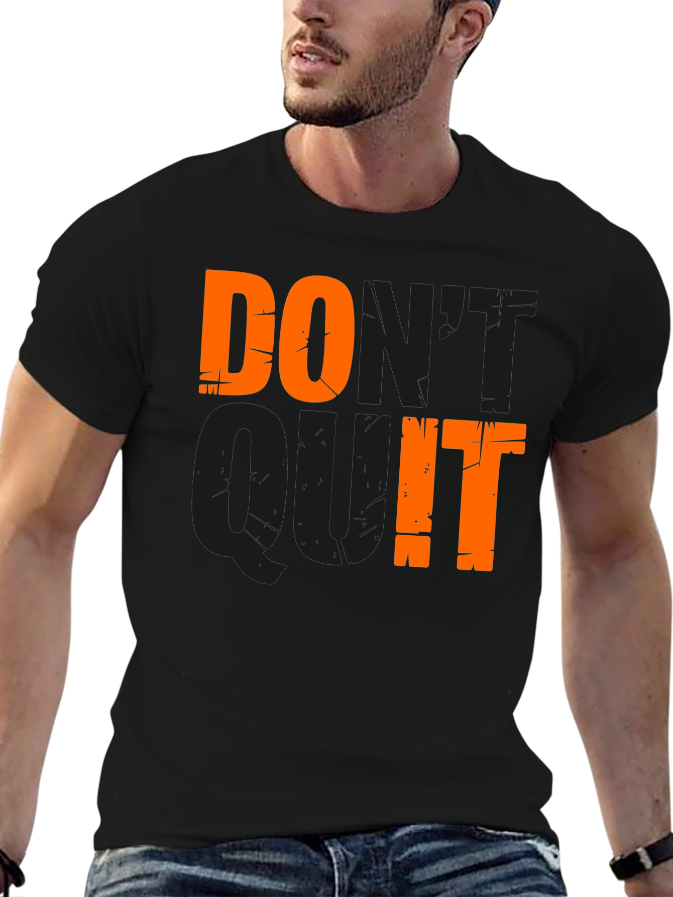 Dont Quit - Motivational Graphic T-Shirt