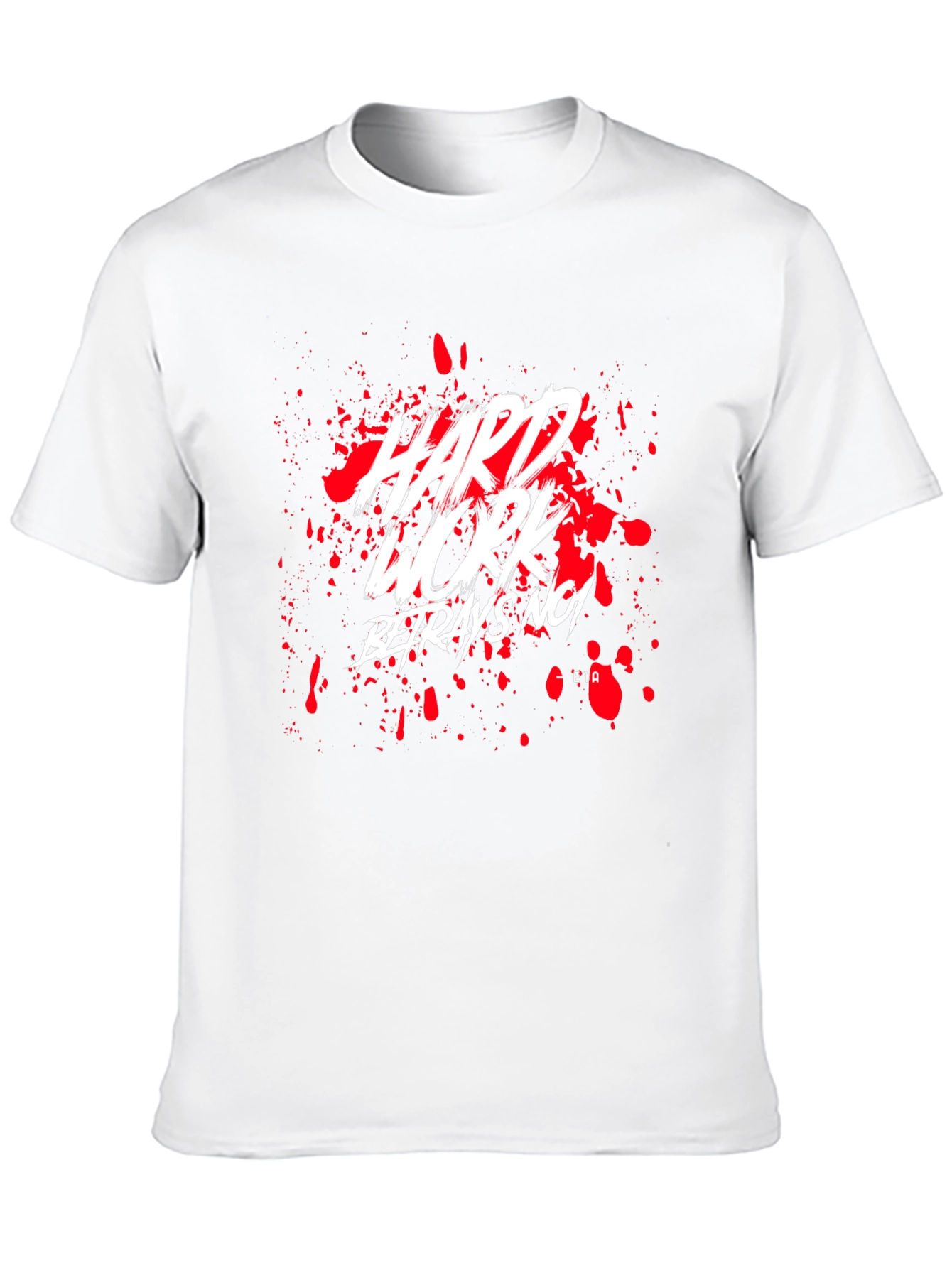 Hard Work No Betrayal Black Graphic Tee
