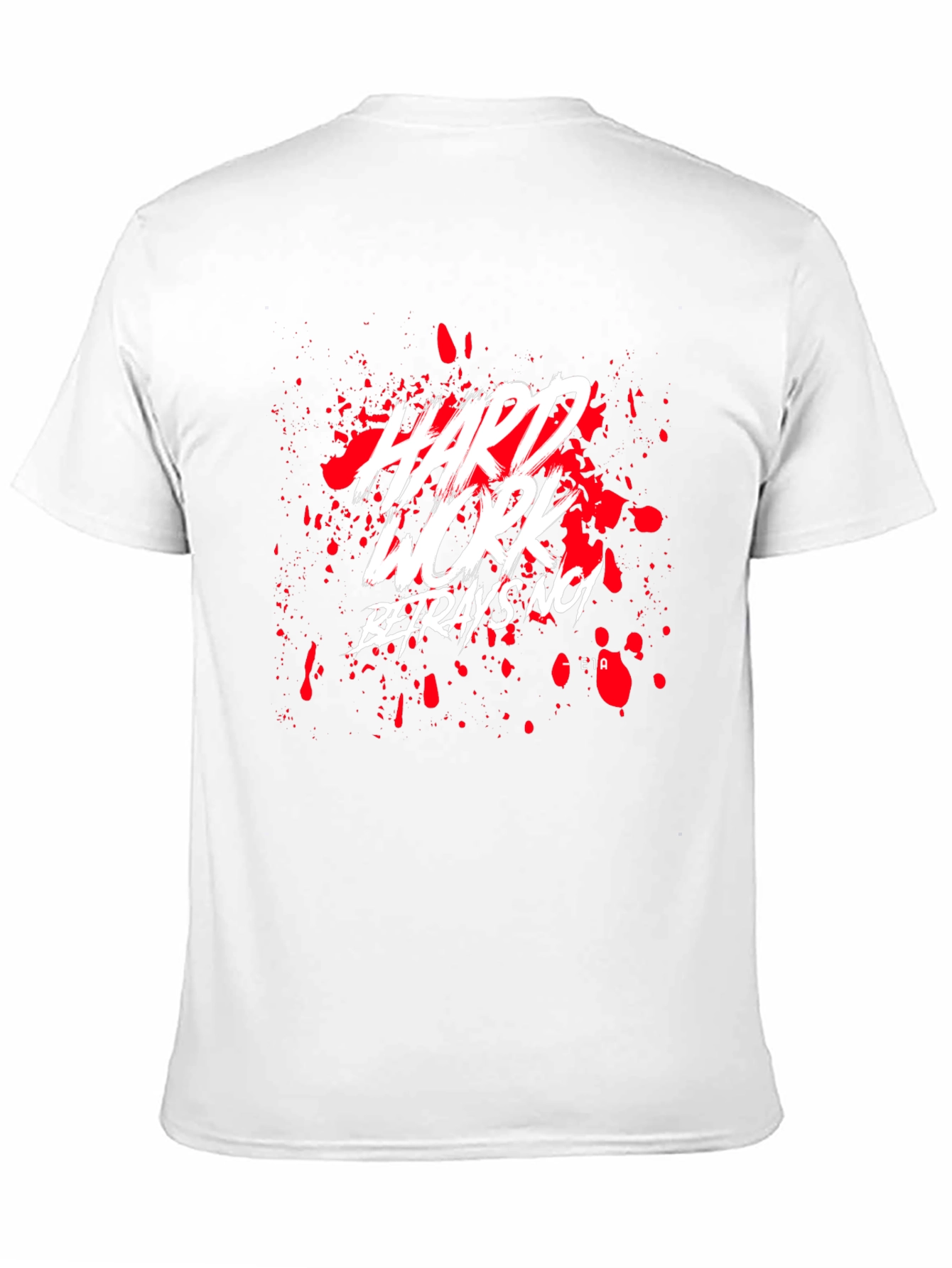 Hard Work No Betrayal Black Graphic Tee