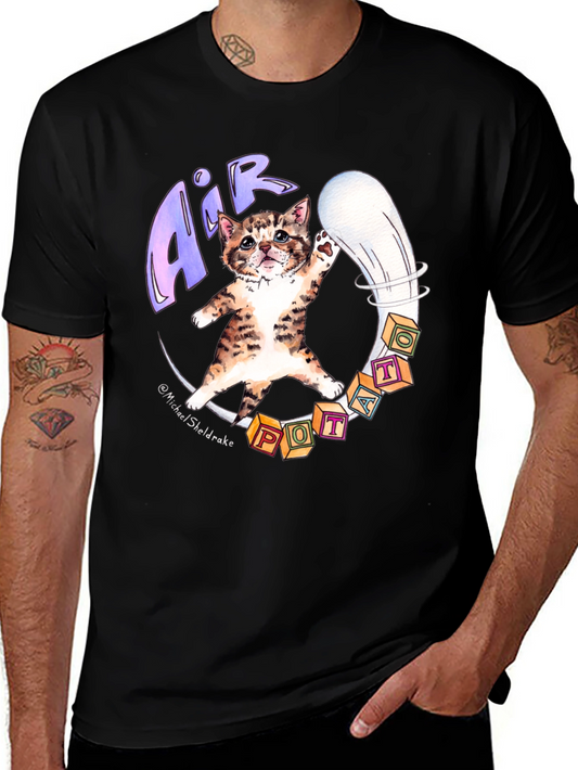 Air Potter Cat Graphic T-Shirt
