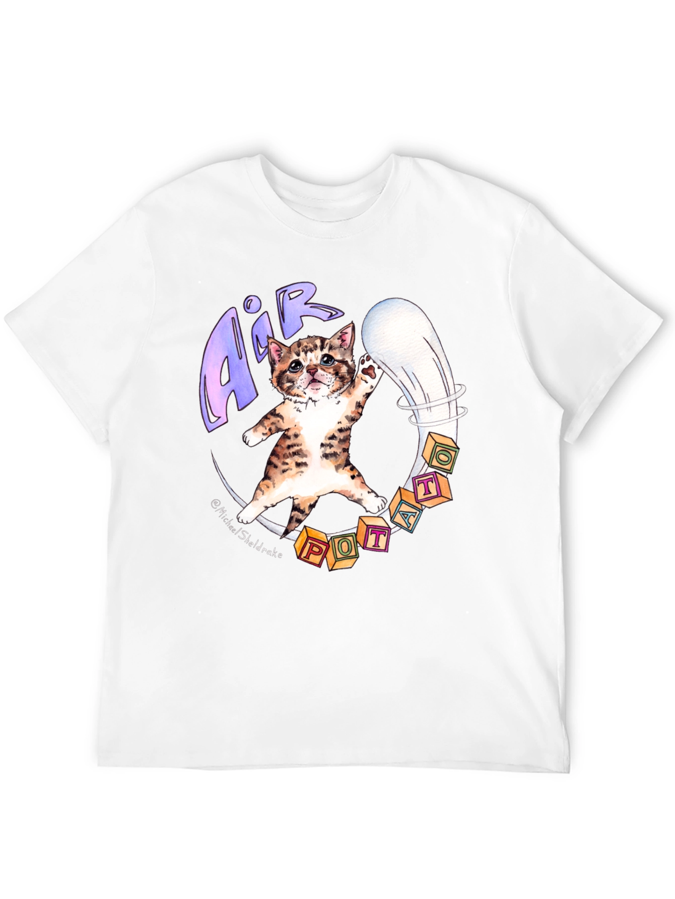 Air Potter Cat Graphic T-Shirt