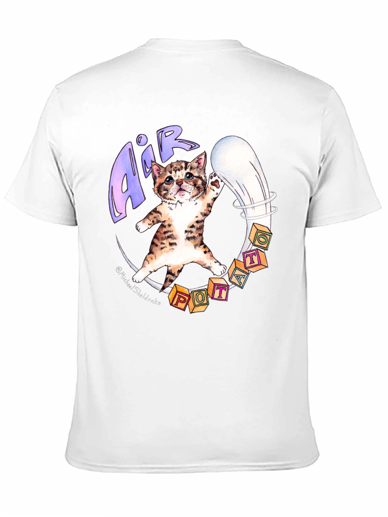 Air Potter Cat Graphic T-Shirt