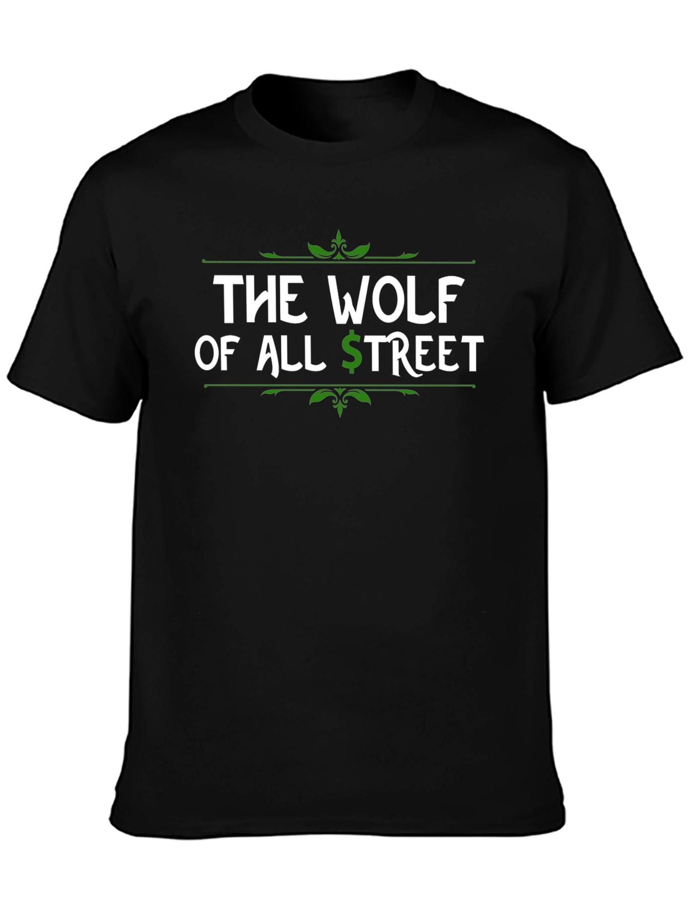 The Wolf of All Street T-Shirt - Black