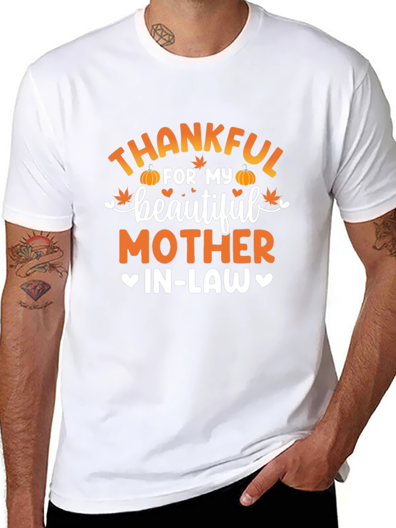 Thankful For My Beautiful Mother In-Law T-Shirt