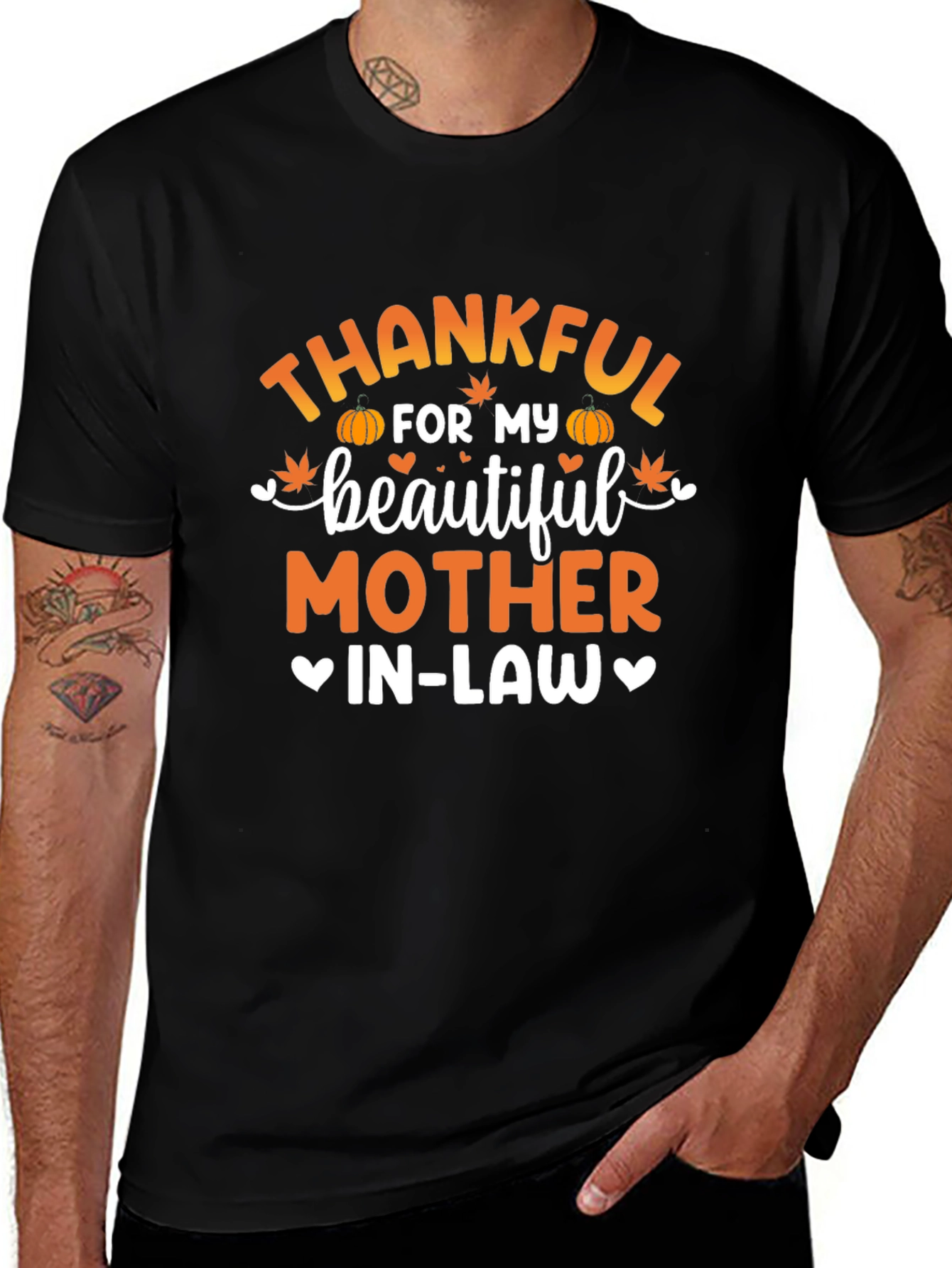 Thankful For My Beautiful Mother In-Law T-Shirt