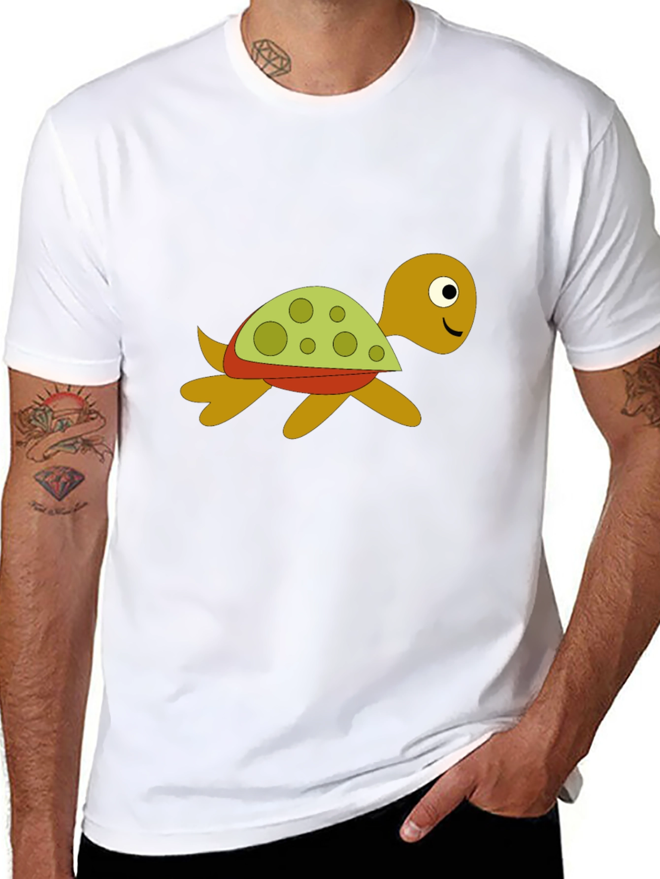 Turtle Graphic T-Shirt: Fun & Casual Style