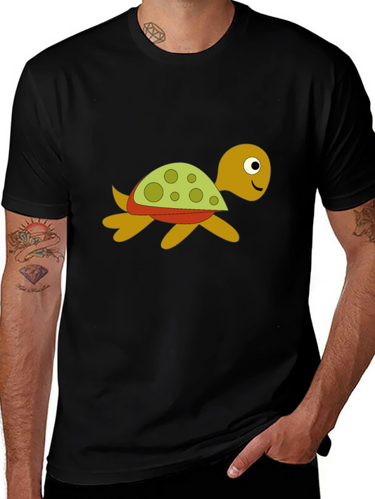 Turtle Graphic T-Shirt: Fun & Casual Style