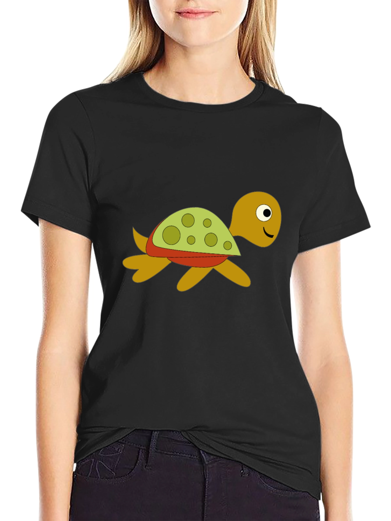 Turtle Graphic T-Shirt: Fun & Casual Style