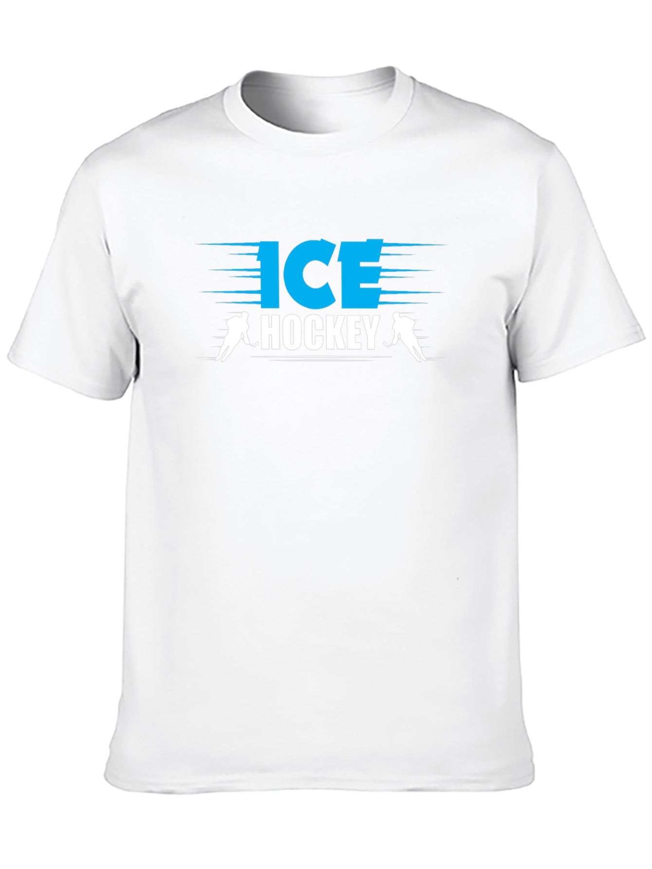 Ice Hockey Black T-Shirt