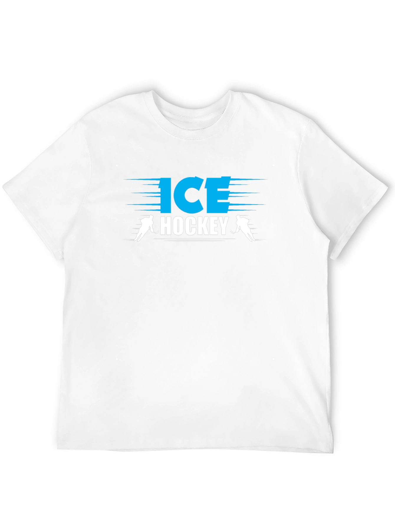 Ice Hockey Black T-Shirt