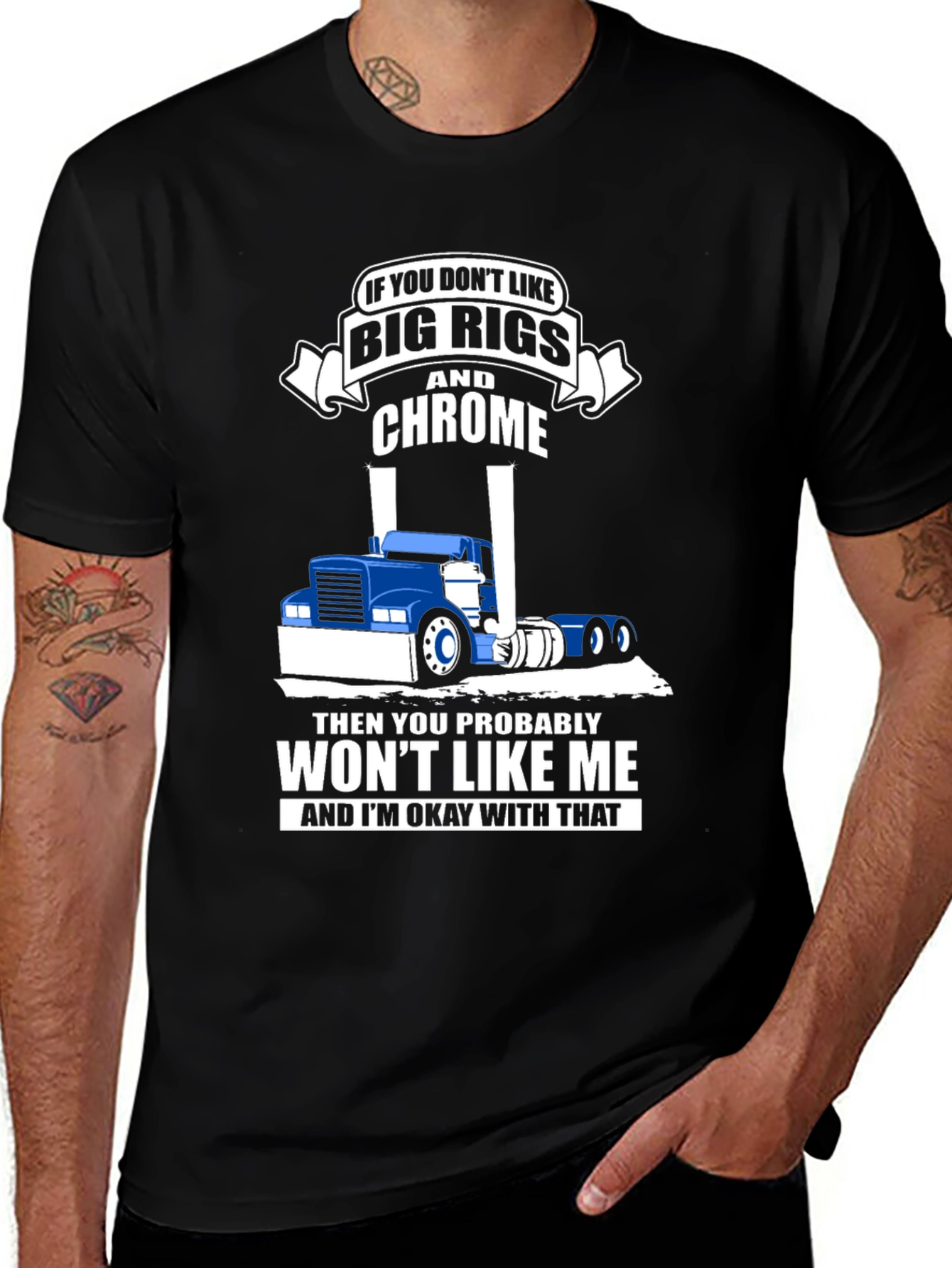 Big Rigs and Chrome T-Shirt