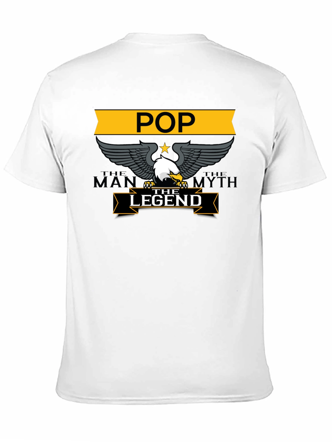POP The Man The Myth The Legend Black T-Shirt