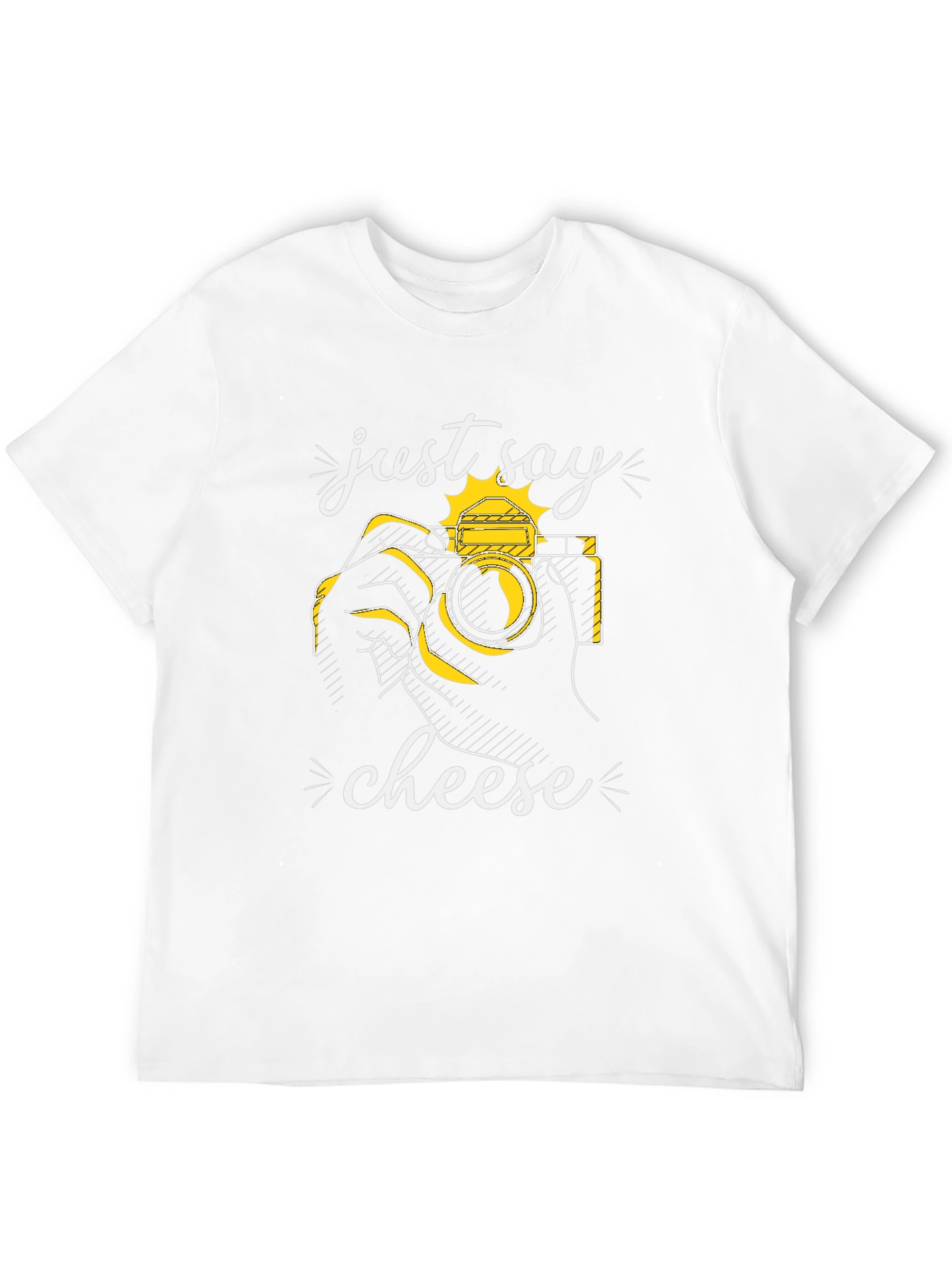 Just Say Cheese T-Shirt - Photographer Tee