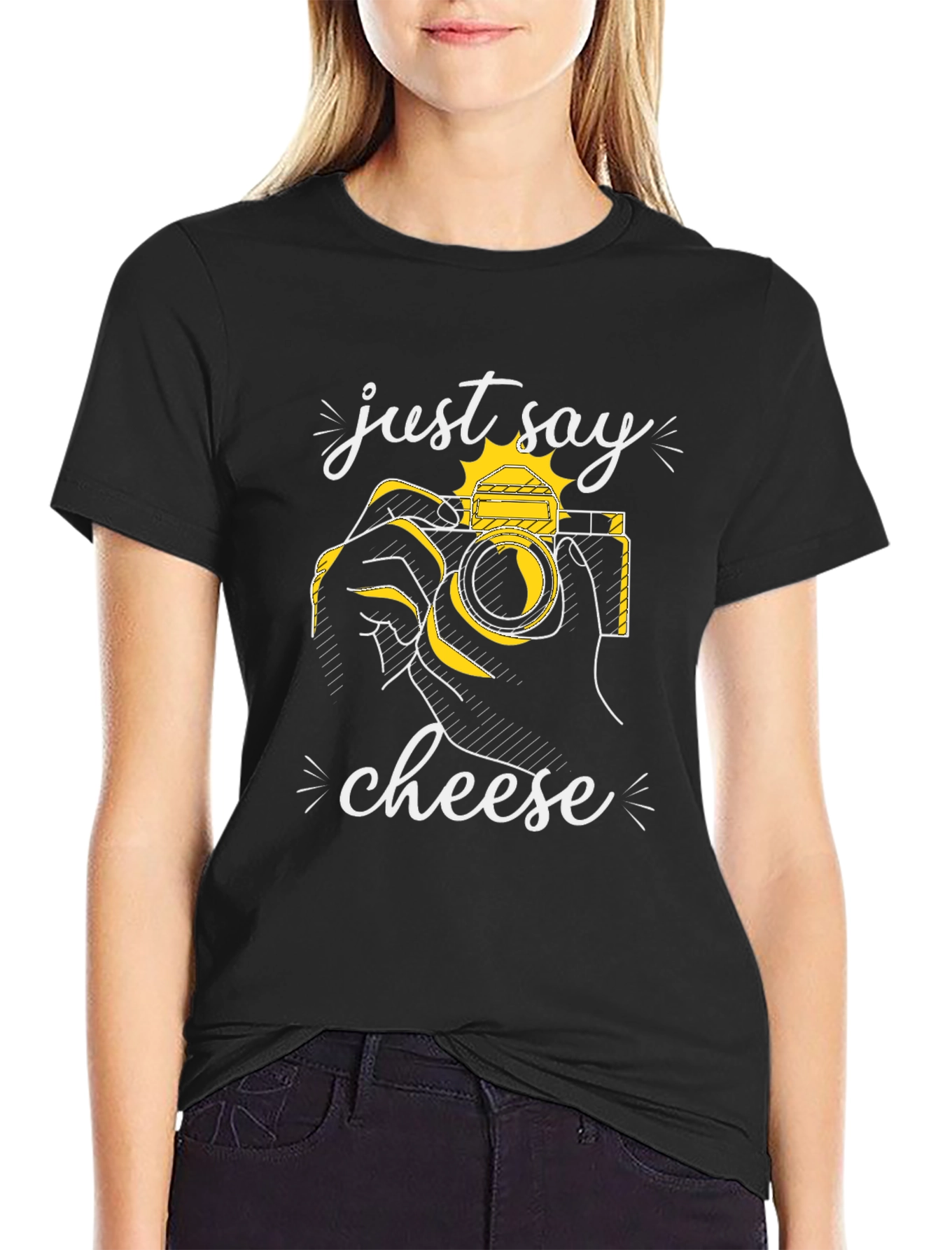 Just Say Cheese T-Shirt - Photographer Tee