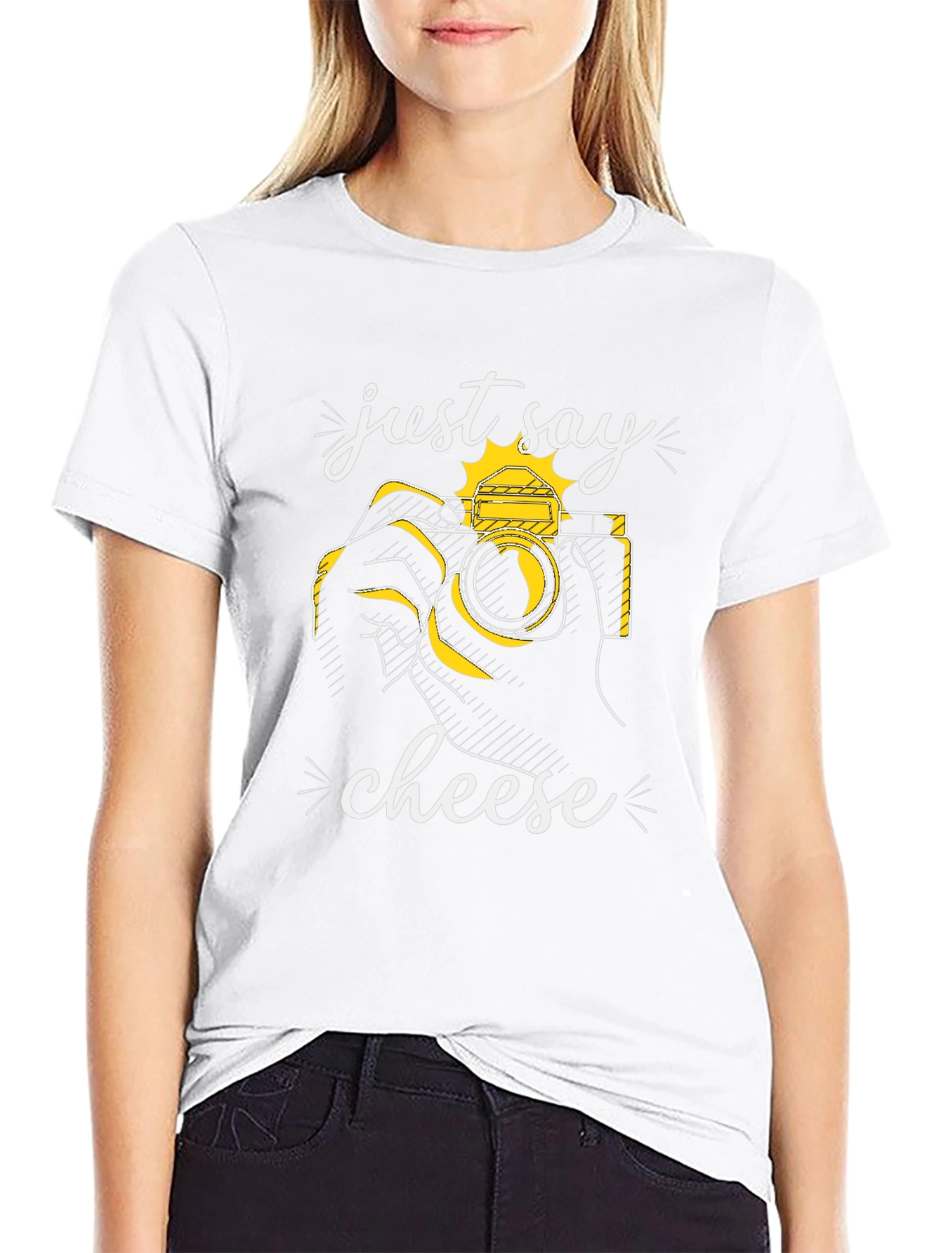 Just Say Cheese T-Shirt - Photographer Tee
