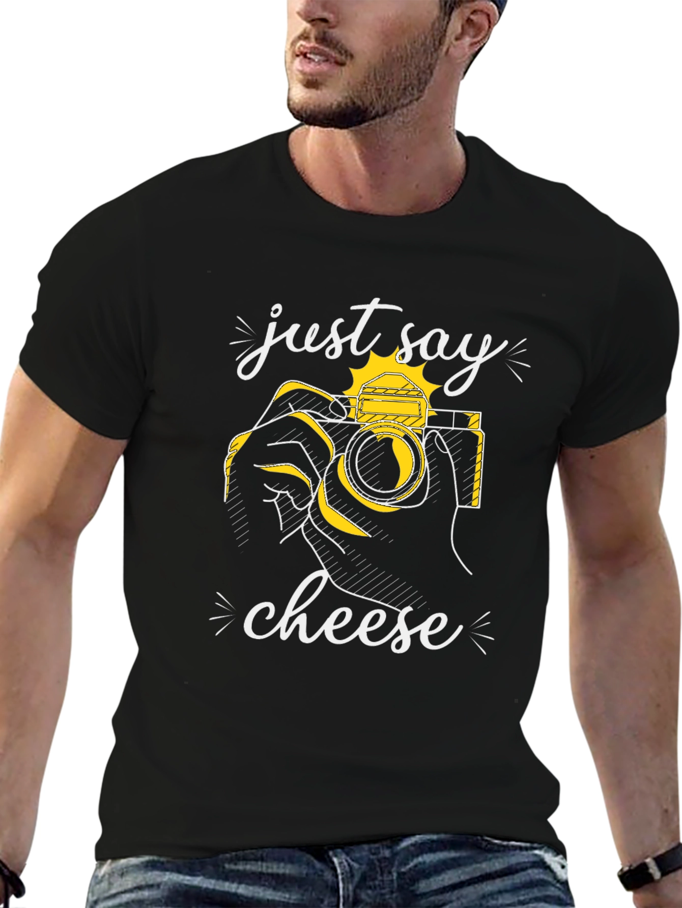 Just Say Cheese T-Shirt - Photographer Tee