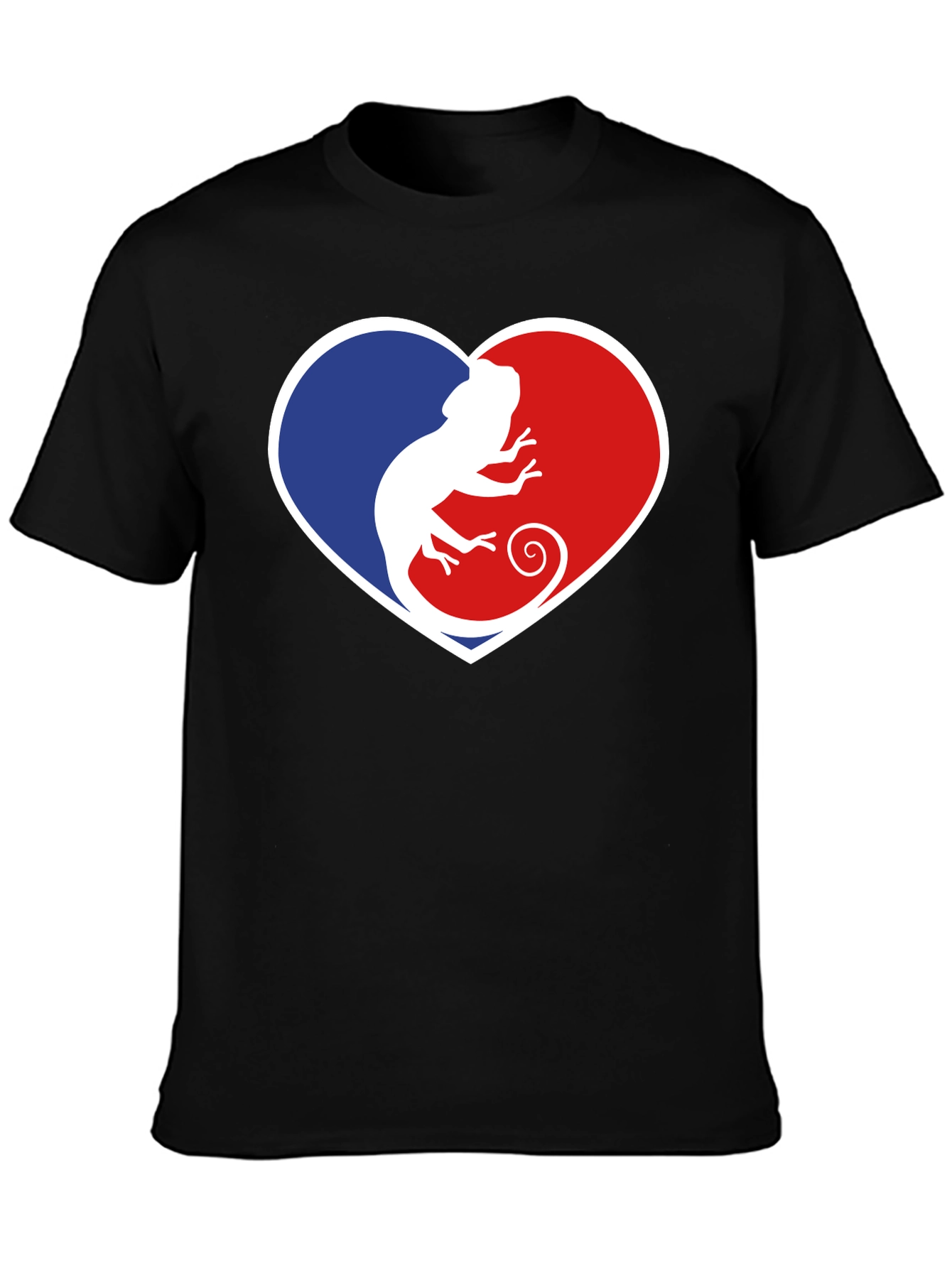 Chameleon Heart Graphic T-Shirt