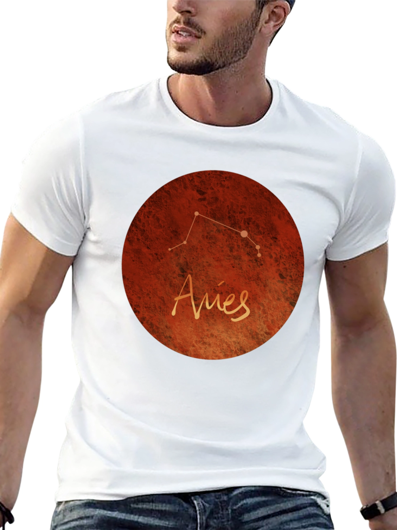 Aries Zodiac Sign Graphic T-Shirt