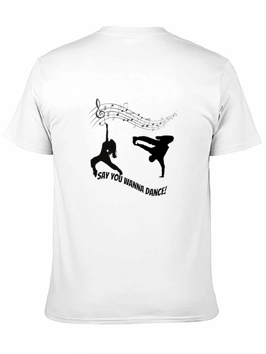 Dance Graphic Tee - Black T-Shirt