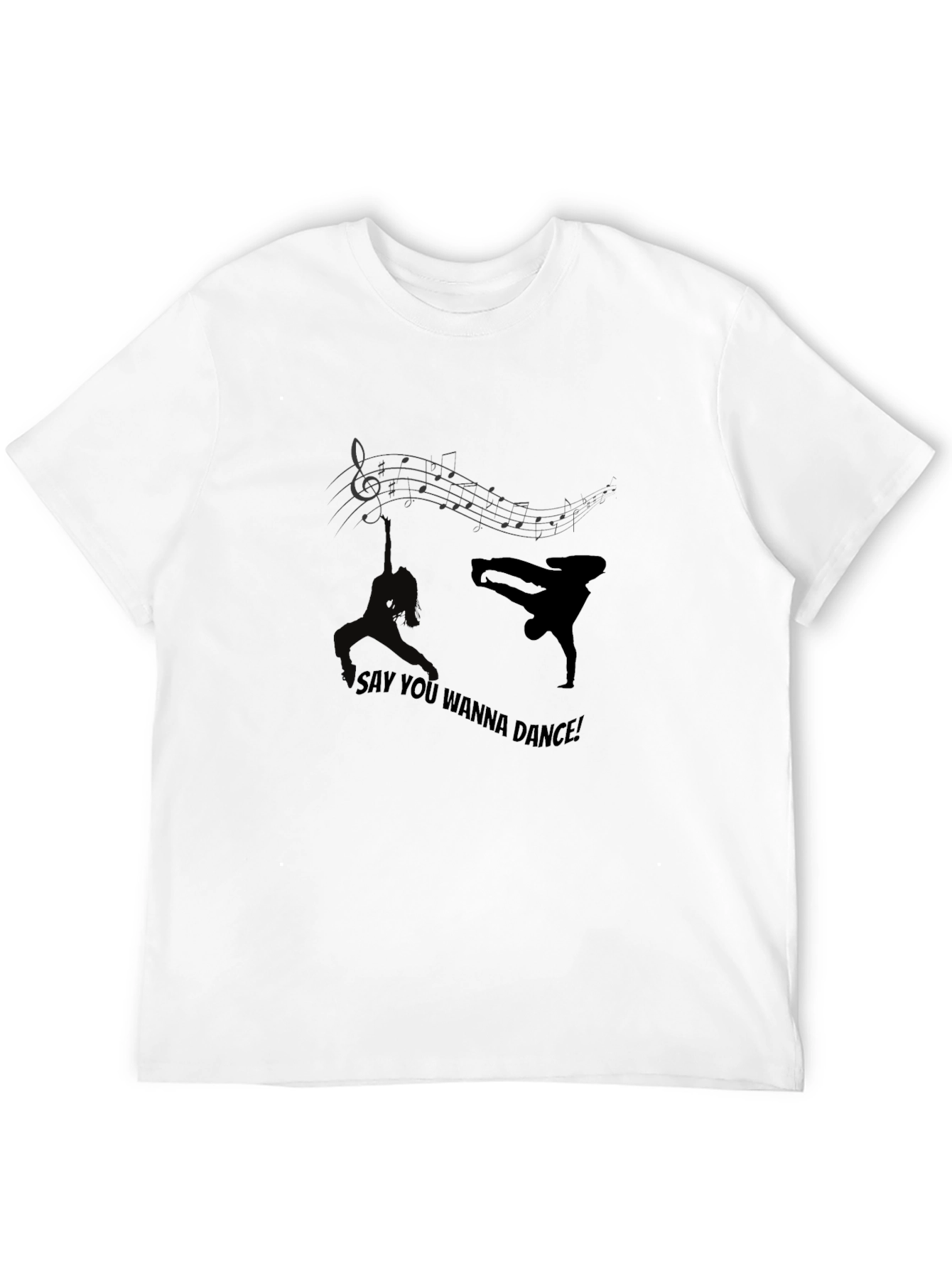Dance Graphic Tee - Black T-Shirt