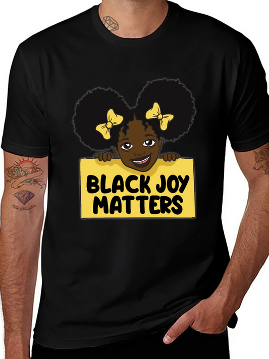 Black Joy Matters Graphic T-Shirt