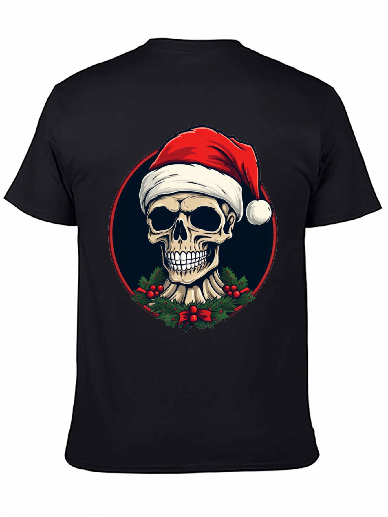 Festive Skull Graphic Tee