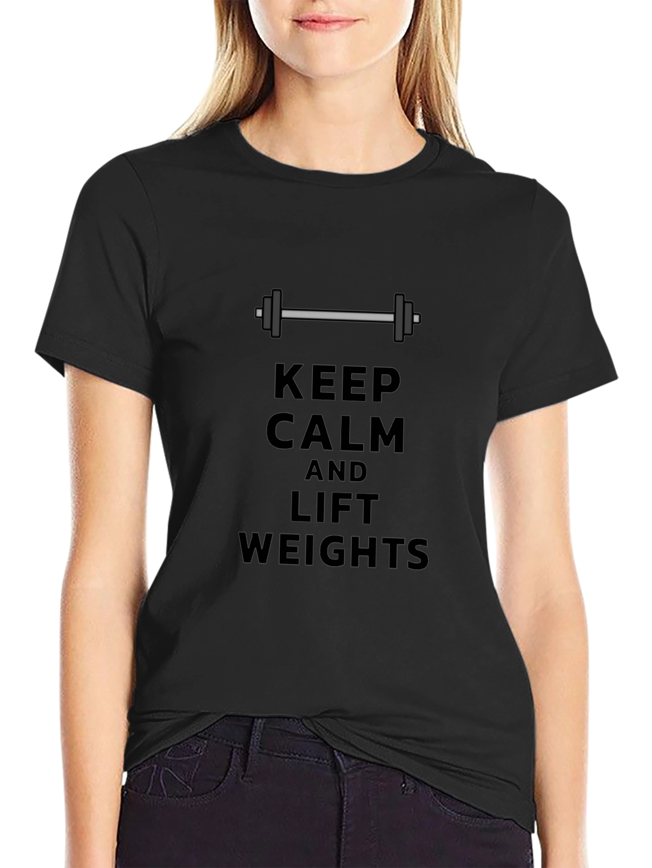 Keep Calm and Lift Weights T-Shirt