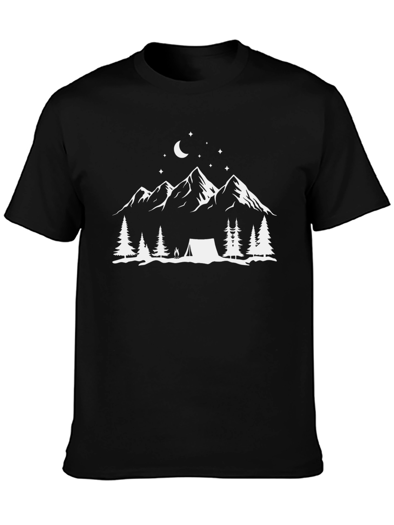 Mountain Campfire Graphic Tee