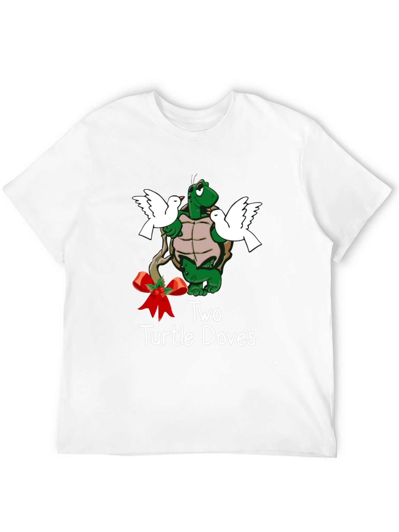 Two Turtle Doves Christmas T-Shirt