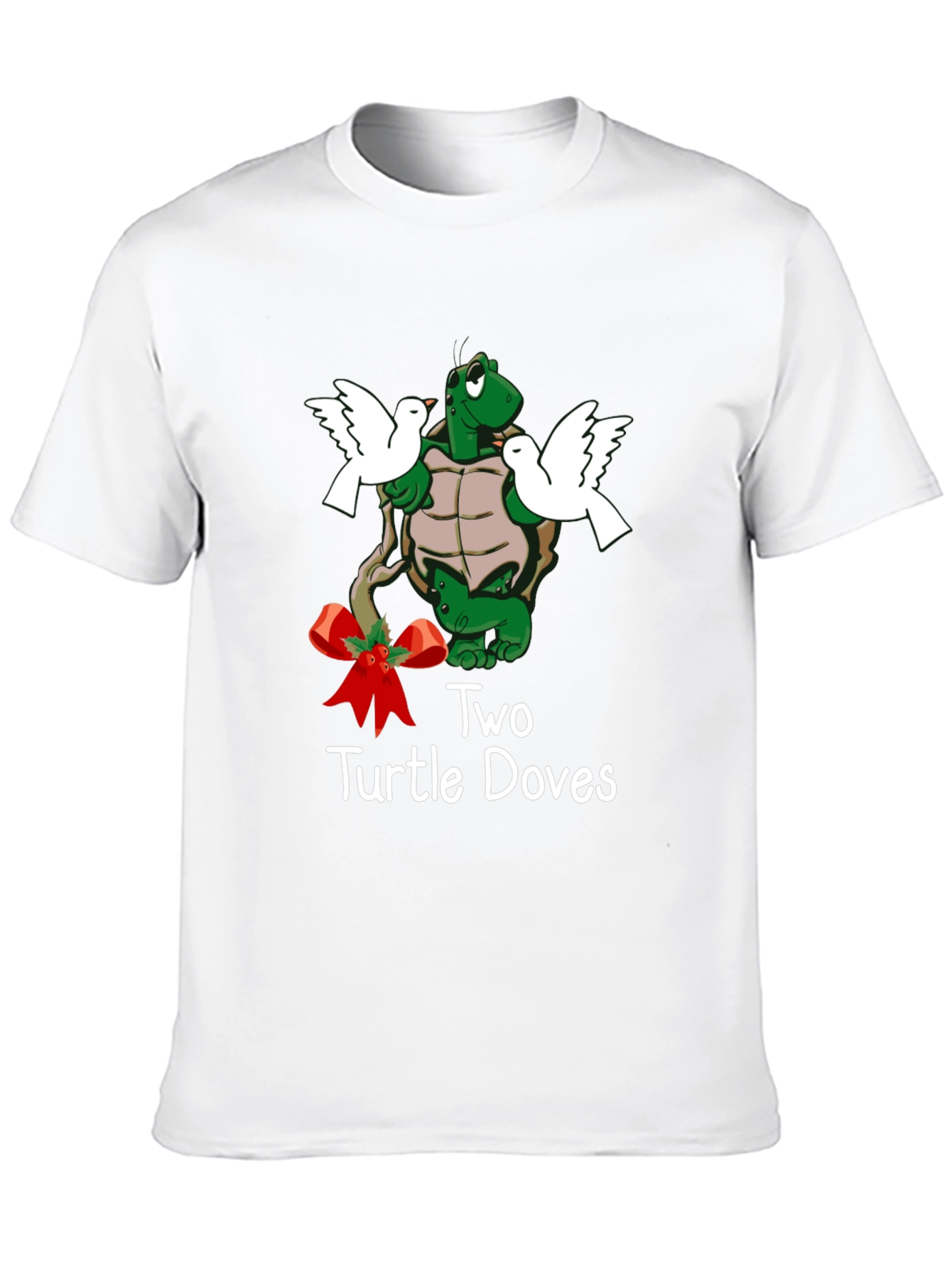 Two Turtle Doves Christmas T-Shirt