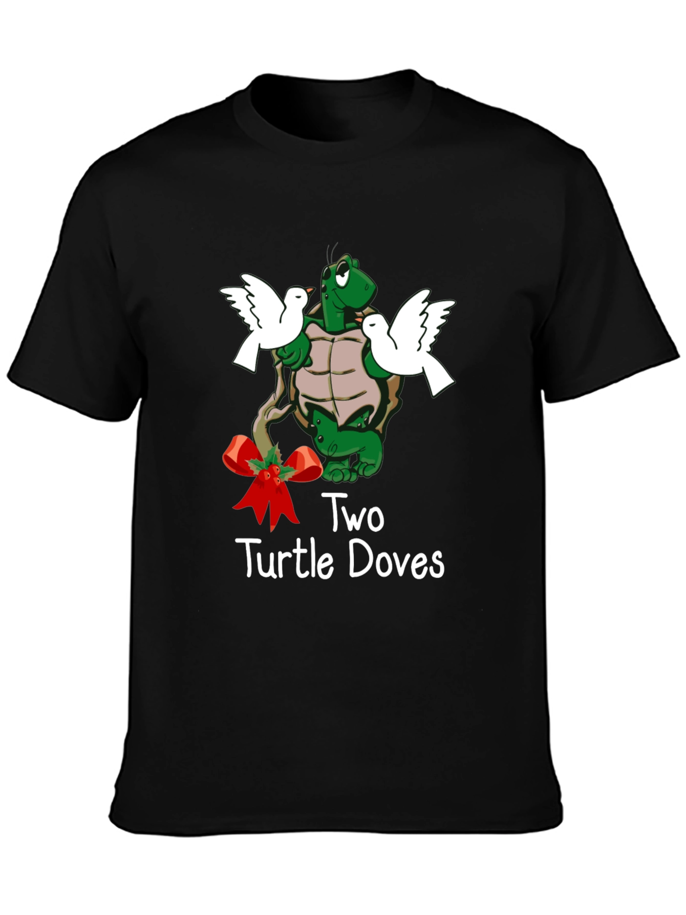 Two Turtle Doves Christmas T-Shirt