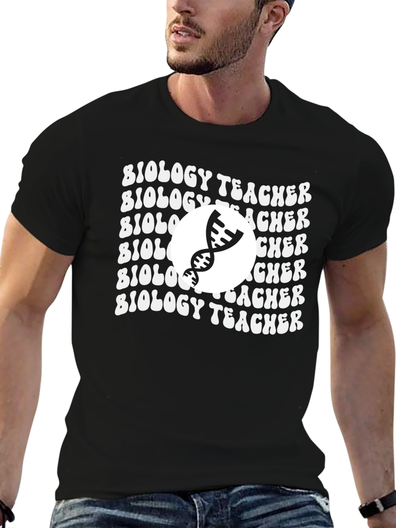 Biology Teacher DNA Graphic Tee