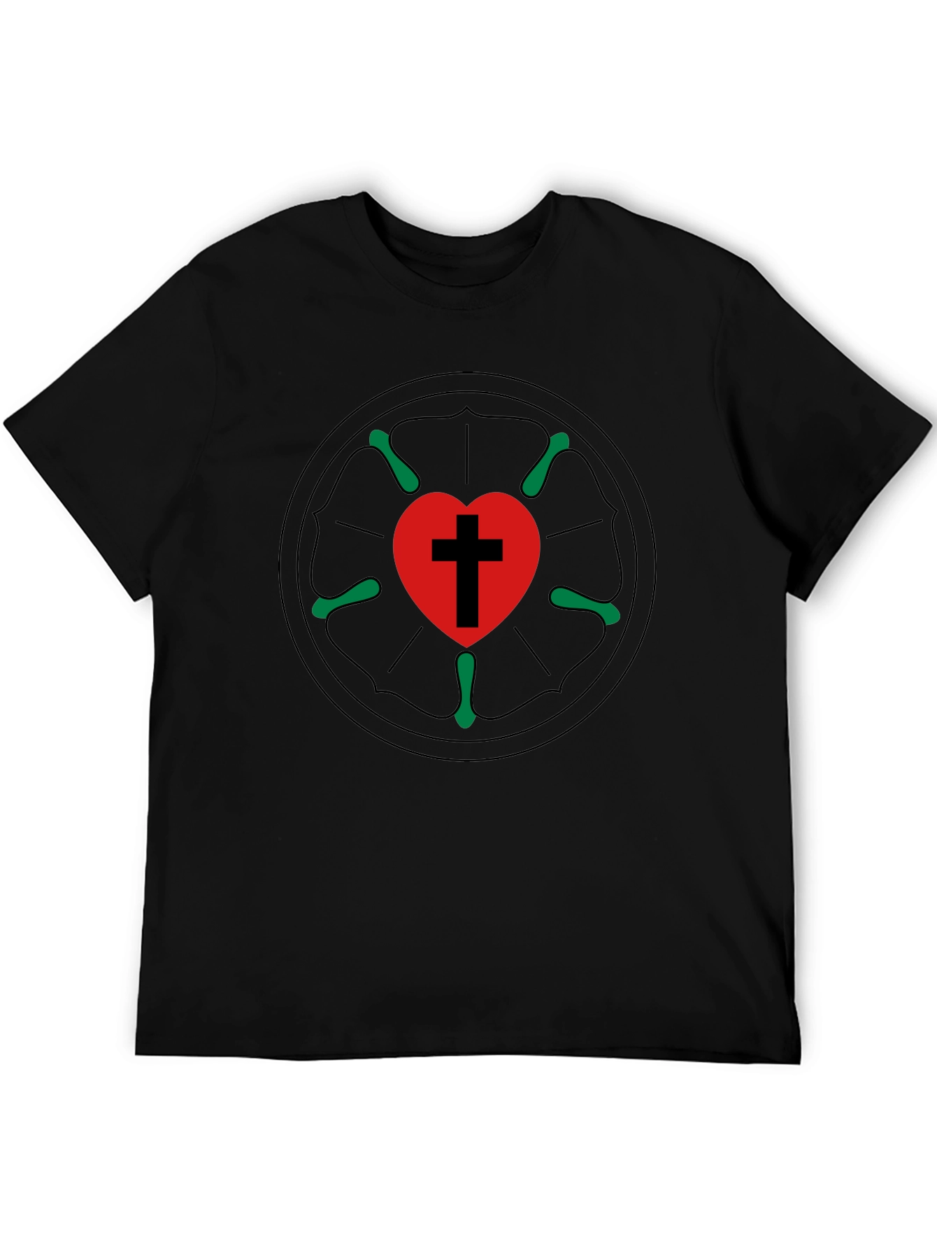 Luther Rose Black T-Shirt