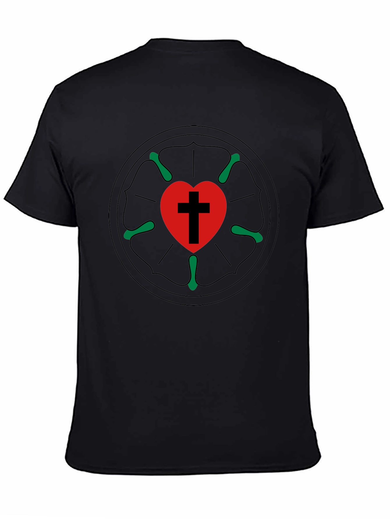 Luther Rose Black T-Shirt