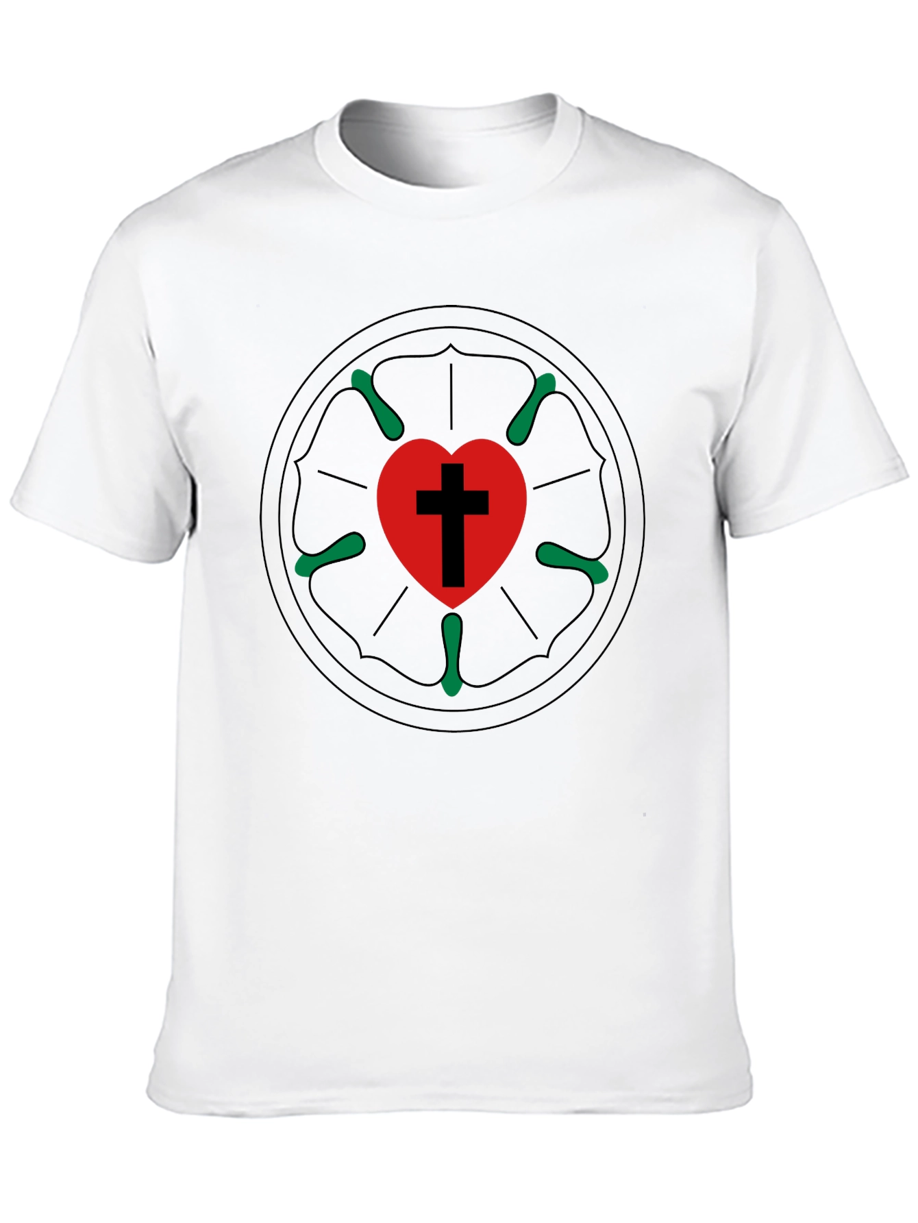 Luther Rose Black T-Shirt