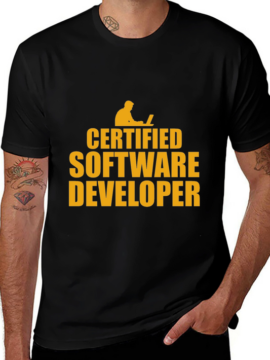 Certified Software Developer T-Shirt