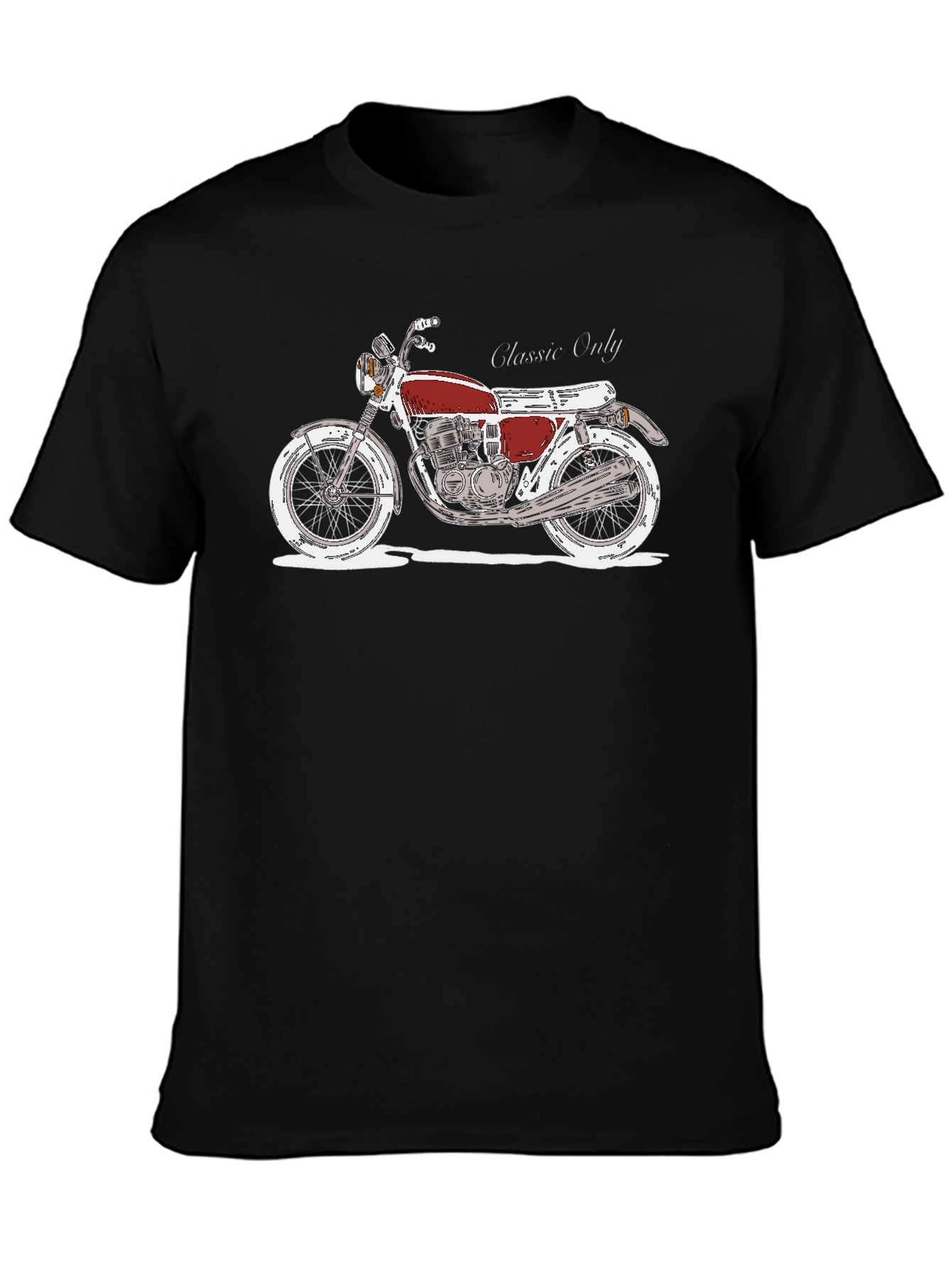 Classic Motorcycle T-Shirt - Ride in Style