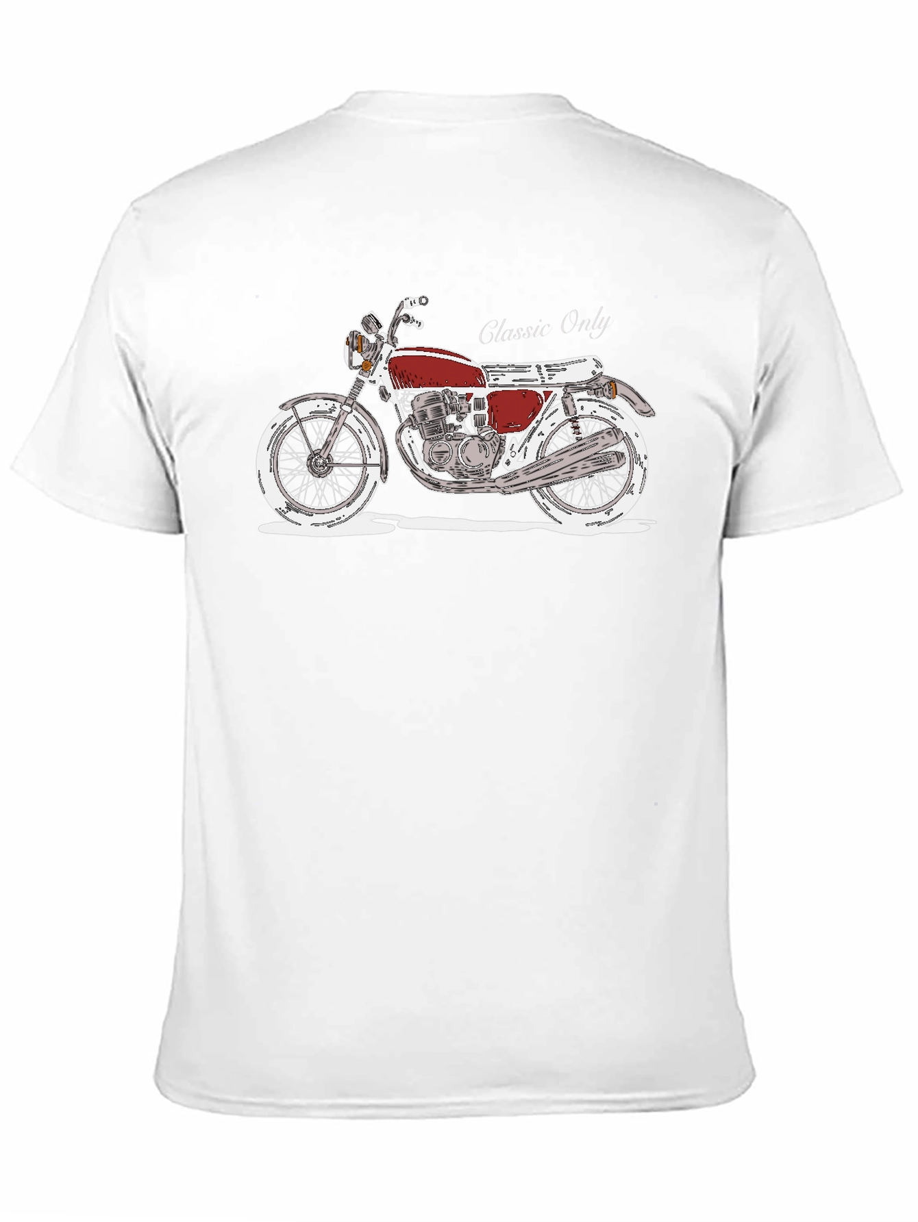 Classic Motorcycle T-Shirt - Ride in Style