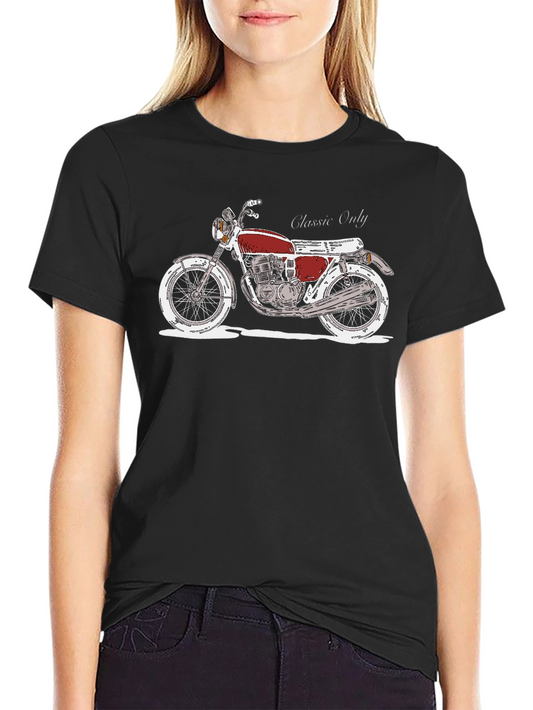 Classic Motorcycle T-Shirt - Ride in Style