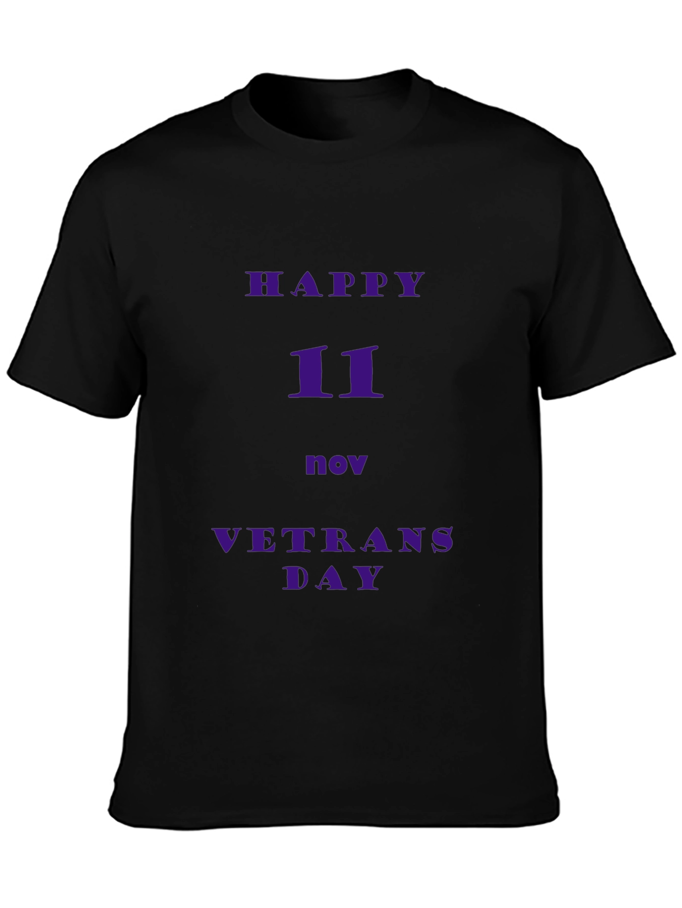 Happy Veterans Day Graphic T-Shirt