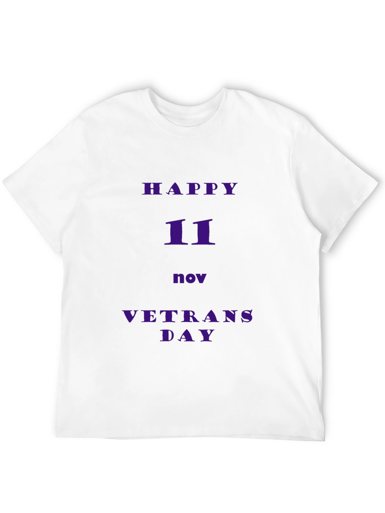 Happy Veterans Day Graphic T-Shirt