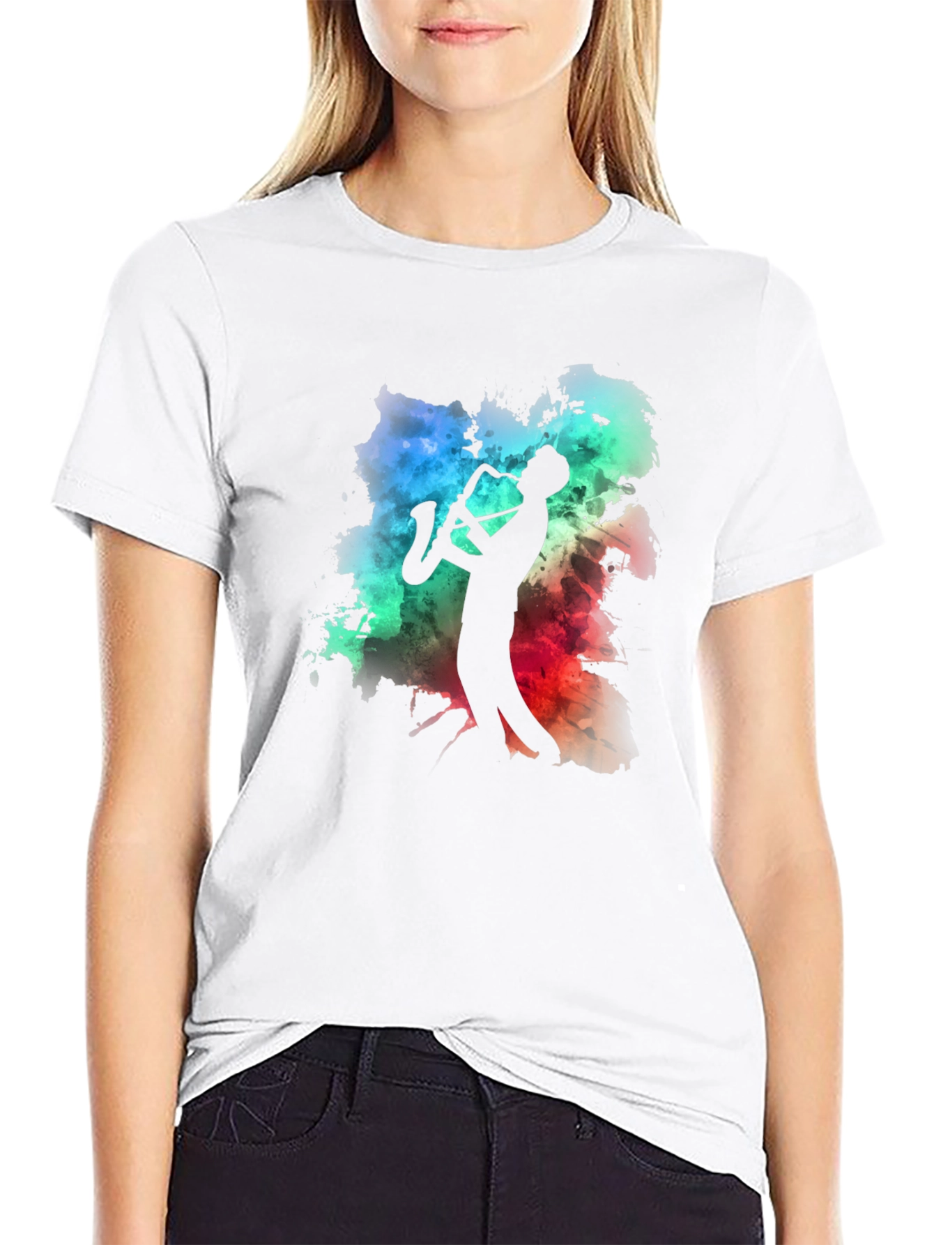 Cool Jazz Saxophone T-Shirt - Musician Gift Idea