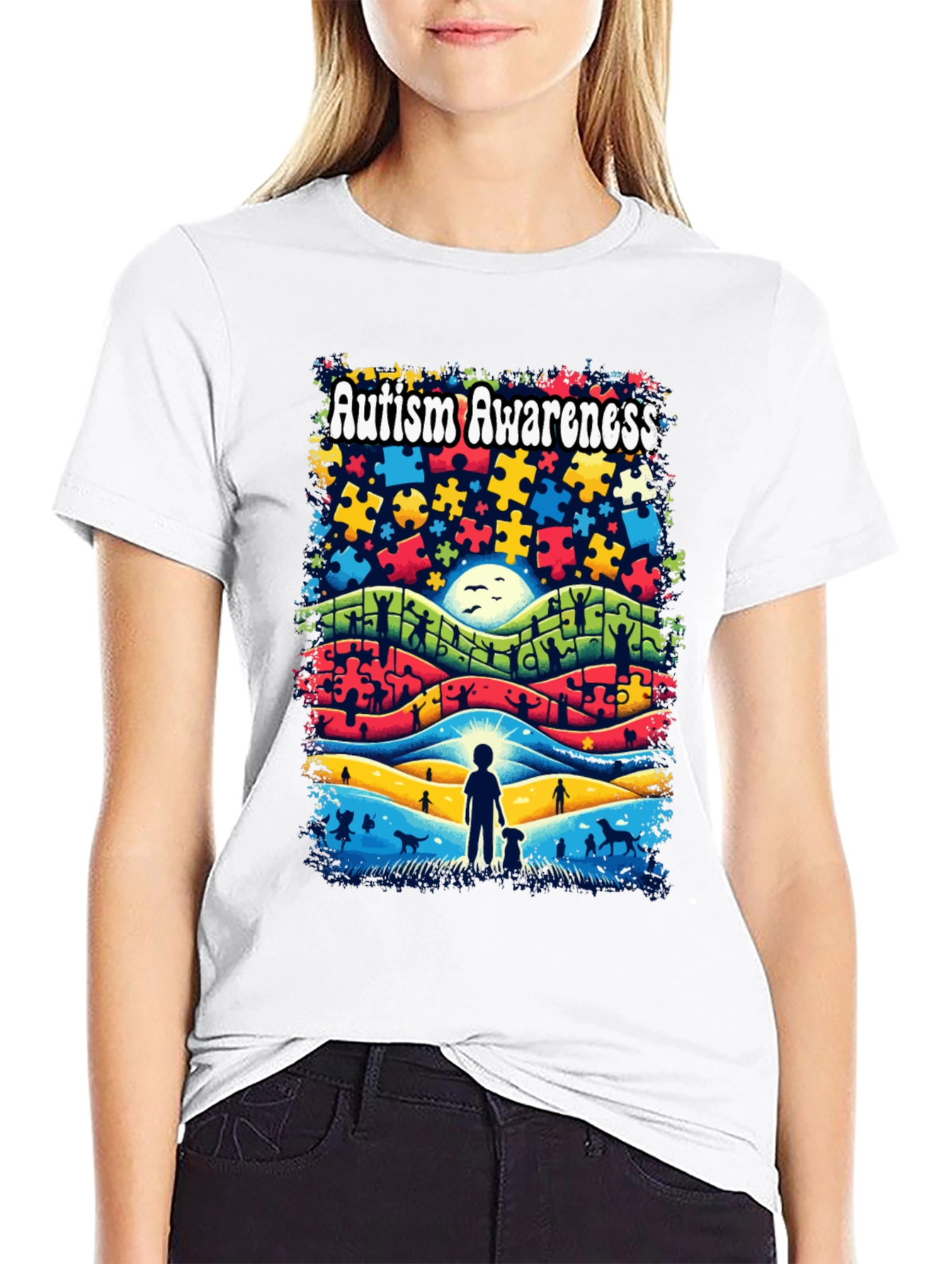 Autism Awareness Graphic T-Shirt