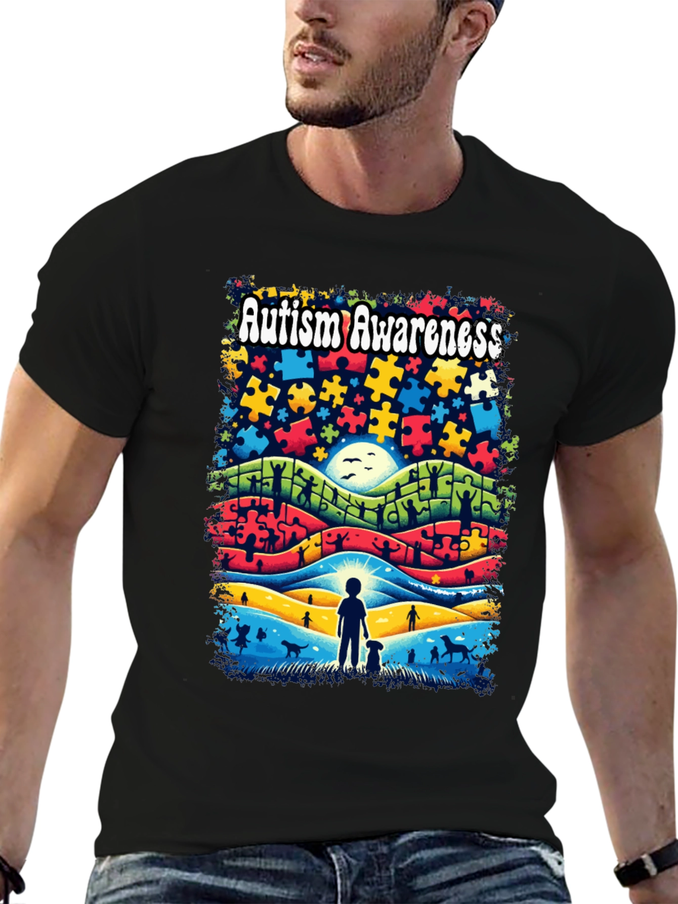 Autism Awareness Graphic T-Shirt